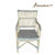 Anusarin เก้าอี้หวาย French Bistro Chair 01 PE-Black-White
