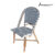 Anusarin French Bistro Chair 02 เก้าอี้หวาย Black-White