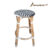 Anusarin เก้าอี้หวายทรงสูง Bar Stool 01 Black-White