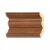 ไม้บัวYES Moulding บัวบน สีลายไม้สัก BB006-5