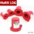 อุปกรณ์ล็อคสำหรับวาล์ว แบบเสียบ เส้นผ่านศูนย์กลางก้าน 22MM.Adjustable Standard Gate Valve Lockout BD-F41 MaRR LOG