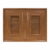 บานซิงค์คู่ CA8060-20 สีไม้สักทอง 85.5×65.5x10cm.