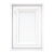 บานซิงค์เดี่ยว CD4060-06 สีขาว 45.5×65.5×10 cm.