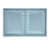 บานซิงค์คู่ใต้เตา CD8050-25 สีดาร์ค ทีล 85.5×55.5x10cm.