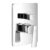 วาล์วผสมเปิด-ปิดน้ำแบบก้านโยกชนิดฝังผนัง CT2207A