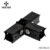 JS25-4 ข้อต่อเหล็กกล่องสีดำ 1นิ้ว(25×25มมม.)