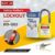 กุญแจนิรภัย Safety Padlock BD-G02 YELLOW