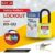 แม่กุญแจนิรภัยก้านไนล่อน Safety Padlock BD-G12 YELLOW