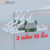 KANTAREEYA ไม้แขวนเสื้อพลาสติก รุ่น KT-HG01 สีขาว (3แพ็ค/18ชิ้น)