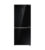 HAIER ตู้เย็น 9.2 คิว 2 ประตูฟรีชล่าง สีกระจกดำ รุ่น HRF-BM255GI