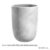 กระถางคอนกรีตเสริมเหล็กขัดมันทรงแคปซูล 50x80cm. I-POT