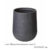 กระถางไฟเบอร์เคลย์ทรงตอตาลลายริ้ว 47x53x63 cm. I-POT