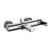 KF-20-720-50 Karat Faucet ก๊อกผสมอ่างอาบน้ำก้านโยกติดผนัง สำหรับฝักบัวสายอ่อน