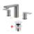 KF-39-128-63 Karat Faucet ก๊อกผสมอ่างล้างหน้าเซนเตอร์ 8 พร้อมป๊อปอัพ (สแตนเลส 304)