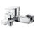 Karat Faucet ก๊อกผสมอ่างอาบน้ำแบบก้านโยกติดผนัง สำหรับฝักบัวสายอ่อน
