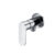 Karat Faucet ก๊อกเดี่ยวติดผนังแบบก้านโยก สำหรับฝักบัวสายอ่อน