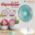 พัดลมตั้งโต๊ะ ชาร์จ USB ปรับได้ 3 ระดับ พร้อมไฟLED รุ่น KM-F0326