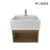 MOGEN LF34045F-N (SP) เฟอร์นิเจอร์+อ่างล้างหน้า 45 ซม. สีลายไม้อ่อน