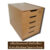 RELUX ตู้ลิ้นชักใส่เอกสารไม้เคลือบผิว รุ่นMDF-125