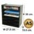 RELUX ตู้ไม้เก็บเอกสาร-ซองจดหมาย รุ่นMDF-428 BL size A5 พ่นสีดำ 6 ชั้น