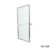 กระจกเงาปรับองศาได้ กรอบสแตนเลส ขนาด 60×80 ซม. MS-004