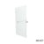 กระจกเงาปรับองศาได้ ไม่มีกรอบ ขนาด 40×100 ซม. MS-007