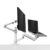 2 in 1 Hybrid Arms for Laptop & Monitor Desk Mount