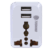 Toshino ปลั๊กแปลงรุ่น PU-E Travel Adapter