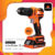 INFINITY POWER 20V สว่านไร้สาย ไร้แปรงถ่าน 13มม 20V LI-ION INF-13DBL