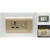 Q3-225 เต้ารับเดี่ยว 3 ขา มีม่านนิรภัย+เต้ารับกล่อง TV