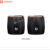 Snowfox แก้วสแตนเลส Rocks 2ชิ้น Black