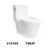 สุขภัณฑ์ 2PC TULIP(SOFT) 6L (BOWL+TANK)