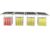 ไฟแฟลชเตือน Solarcell สีเหลือง/แดง