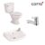 สุขภัณฑ์ชุด C186+C002+CT1091C33 (HM) SET-1