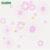 แผ่นฝ้า เฌอร่าบอร์ดทีบาร์ Daisy Pink 0.32xx59.5×59.5 cm.