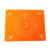 New Morning แผ่นรองนวดแป้งซิลิโคน ORANGE