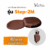 เบาะรองนั่งเพื่อสุขภาพ รุ่นStep-2M สีน้ำตาลกันน้ำ