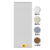 ประตูรุ่น THAIDOOR TD-1 บานเรียบ สีขาว 70x180cm. พร้อมวงกบ