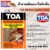 TOA-100 น้ำยาเคลือบเงาใส กันซึม