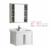 ชุดอ่างล้างหน้า พร้อมตู้เคาน์เตอร์ กระจกเงา ครบชุด White Muji SET-F