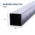 เหล็กกล่องกัลวาไนซ์ 1×1 หรือ 25x25mm. หนา1.2mm.