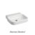อ่างล้างหน้าแบบเคาน์เตอร์/แขวนผนัง รุ่น ไอดีเอส เคลียร์ WP-F628