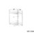ชั้นวางอเนกประสงค์สแตนเลส เข้ามุม 2 ชั้น WR-5304
