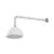ฝักบัวก้านแข็งพร้อมลำโพงบลูทูธ(สีขาว) Z002#WH