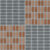 SA-N 40×40 ลอนอิฐ-น้ำตาล (A)