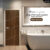 Leowood ประตู UPVC ลายไม้ รุ่น UDoor สี Black Teak มี 2 ขนาด ประตูไม้ ประตูภายใน ประตูภายนอก กันน้ำ กันปลวก(3.5x80x200 cm)