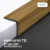 Leowood ตัวจบครอบฉาก T2 ขนาด 25 x 25 x 2000 มม. (สี Light Oak)