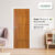 Leowwod ประตูไม้ Series 6 ลาย 66  (Brazilian Teak ลาย06 (90))