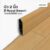 Leowood บัวผนัง PVC ขนาด 2 นิ้ว ขนาด 16 x 50 x 2000 มม. มี 10 สี อุปกรณ์จบงาน(สี Royal Beech)