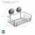 CH-33 ชั้นวางของเดี่ยว รุ่น Chrome Series ไม่ต้องเจาะผนัง